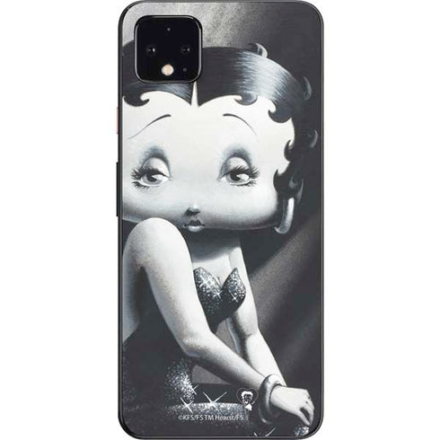 Betty Boop Black and White Google Pixel 4 XL Skin